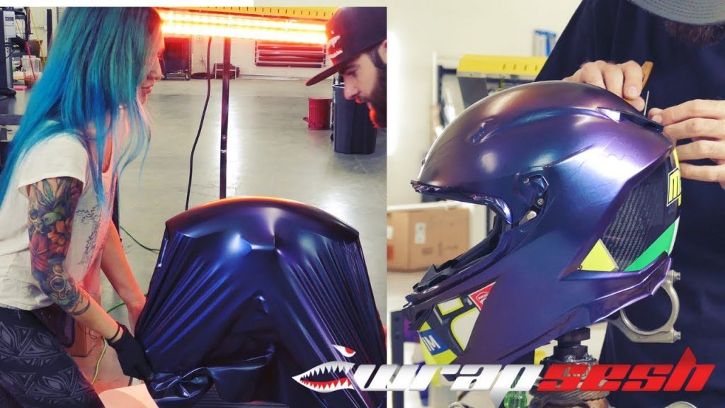 Can You Wrap a Motorcycle Helmet | nHelmet