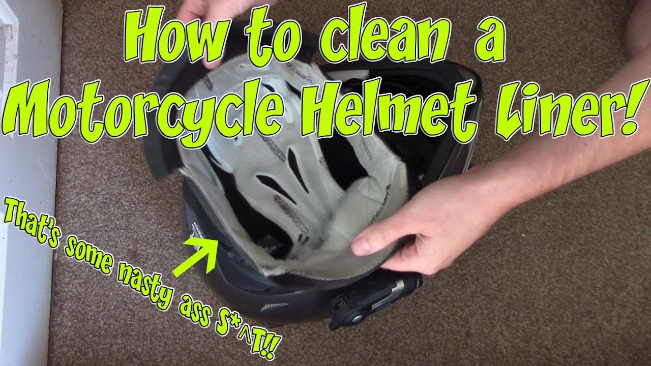 How to Clean Motorcycle Helmet Padding | nHelmet